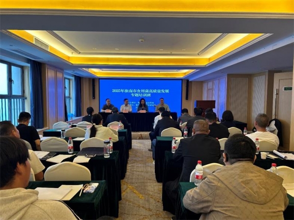 2025年淮南市食用菌高质量发展专题培训班：从开班到考核，全程助力产业提质增效